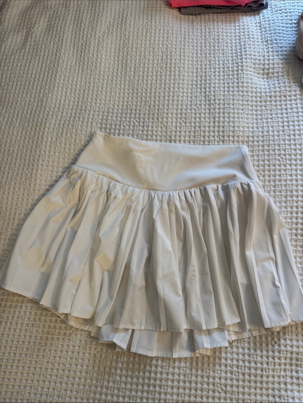 all in motion White Tiered Circle Skirt